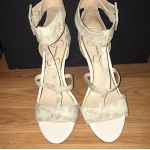 Jessica Simpson Snakeskin Heels